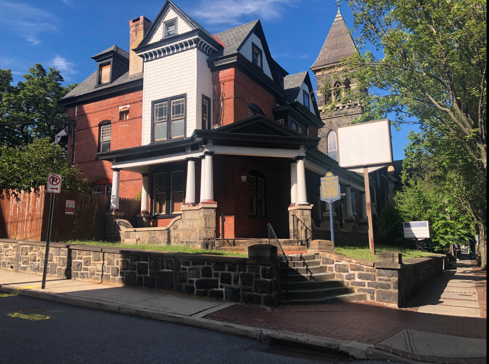Grace's house in Southside Bethlehem, which was named a historic landmark by the Pennsylvania Historical and Museum Commission